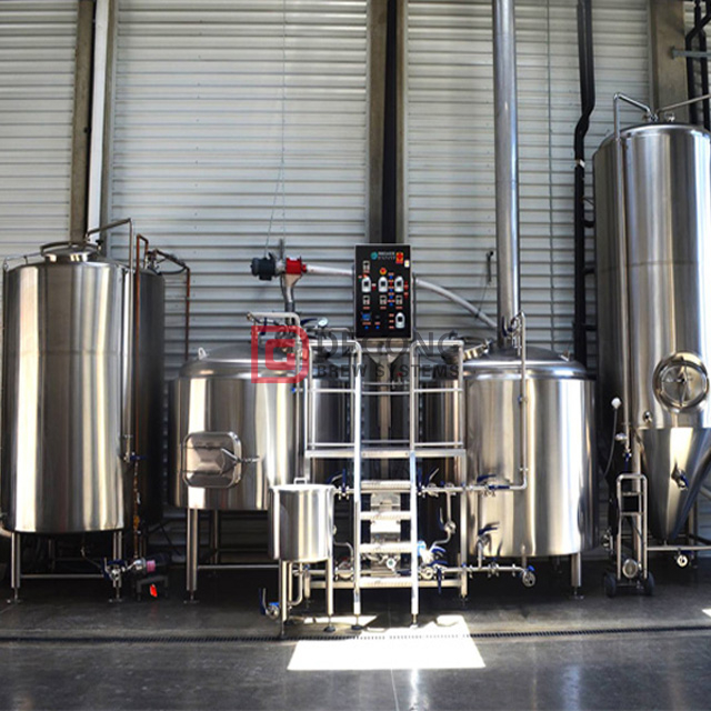 7bbl Brewhouse Equipment Máquina de fabricação de cerveja comercial Cerveja artesanal para venda Espanha