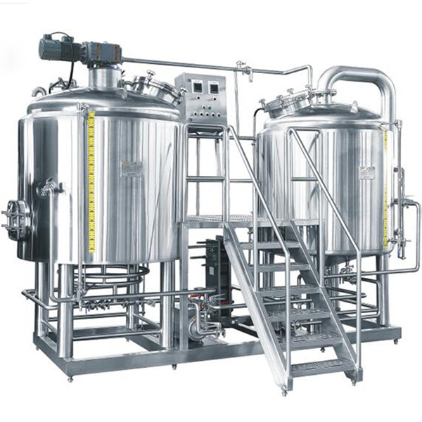Aço inoxidável 7BBL Turnkey Commercial Beer Brewing Equipamentos para Venda