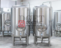 Aço inoxidável 15BBL Beer Brewing Sistema Comercial Brite Tanque / Secundário Tanque Sanitária Venda