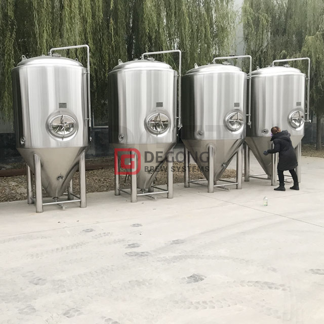 2000L turnkey industrial usado de qualidade alimentar equipamento de fabricação de cerveja de cerveja em aço inoxidável