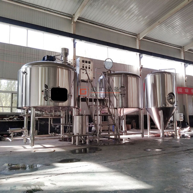 2000L comercial utilizado elétrica e vapor de aquecimento 2 navios Brewhouse Beer Mashing Equipamentos para venda