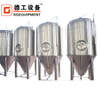 10BBL aço inoxidável cónico Dimple Jacket cerveja de fermentação Tanque com Resfriamento Zona