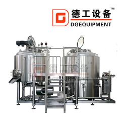 500L 2 vasos industrial Nano Beer Brewery Equipamentos de aço inoxidável customizável Venda