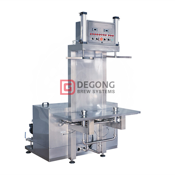 Máquina de lavar de aço inoxidável do barril de cerveja dos bocais duplos para venda