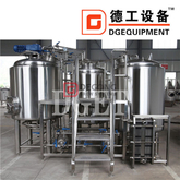 1500L 2-embarcação ou 3 vasos SUS304 Craft Beer Brewhouse que faz o equipamento Brewery Venda