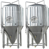 Equipamento industrial de aço inoxidável da cervejaria do fermentador da cerveja 2000L para a venda