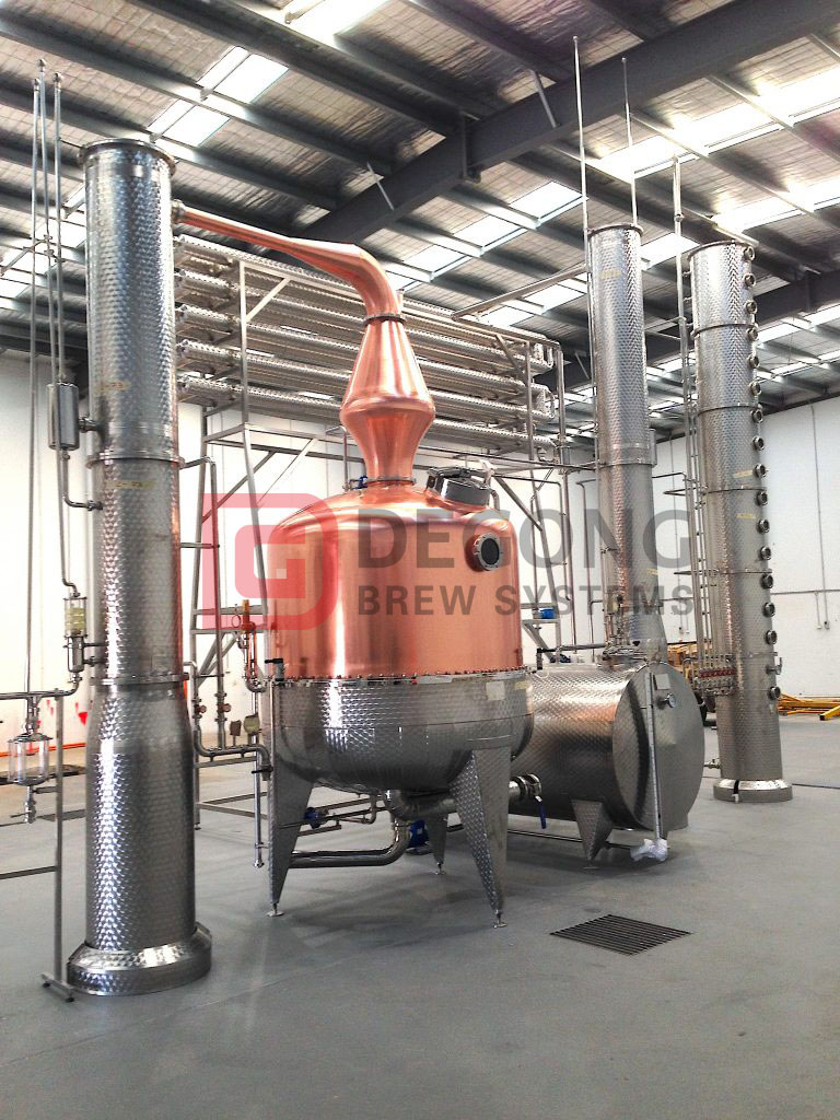 A VodkaLight, em Gaitneau, Quebec, Canadá, ainda possui uma panela DEGONG de 2.000 litros e 2 colunas, além de um Distillery Mash Tun com caixas de granulação, fermentação, mistura e armazenamento
