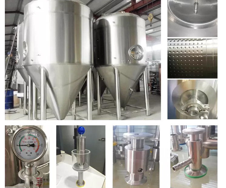 tanque de fermenta&ccedil;&atilde;o de cerveja