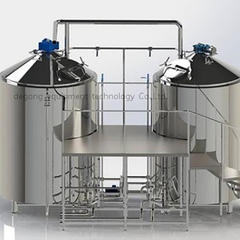 Equipamento personalizado comercial da cervejaria da embarcação 1000L 2/3/4 de aço inoxidável com aquecimento de vapor