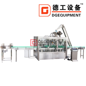 Automático 3 em 1 cabeças garrafa de vidro cerveja que faz a máquina / máquina de enchimento venda quente na África do Sul