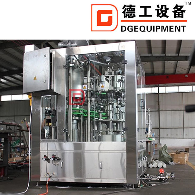 Máquina de fabricação de cerveja isobárica personalizável que faz a máquina Linha de produção de garrafas de cerveja de garrafa de vidro para venda