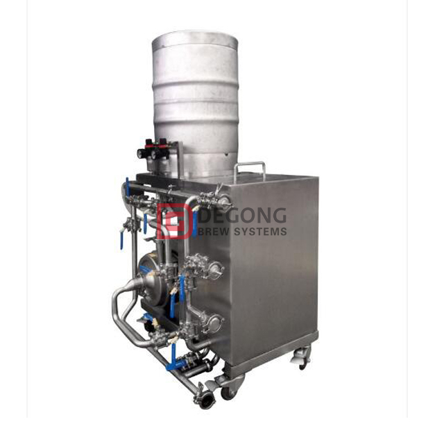 Máquina manual de aço inoxidável comercial da arruela do barril de duas estações / estação única para venda