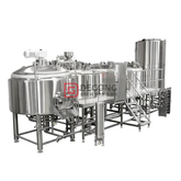 Sistema de cervejaria de cerveja em aço inoxidável 1500L 2/3/4 fábrica de equipamentos de cervejaria de embarcação