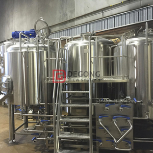 1000L Turnkey Commercial Aço Beer Brewing Equipamentos para Venda