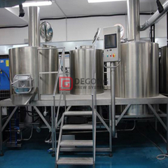 Sistema de fabricação de cerveja de malte 2000L para bebidas de grãos integrais Cervejaria de cerveja usada comercial para venda