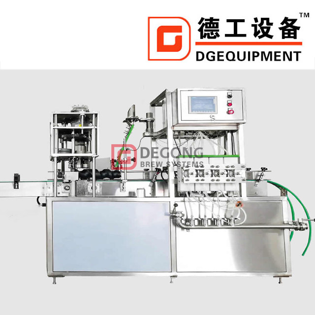 2000 b / h de enchimento de lavagem tampando a máquina de enchimento da cerveja de garrafa de vidro da máquina 3 in1 / linha de enchimento de cerveja para venda