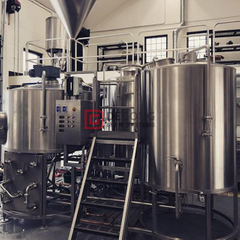 Equipamento para fabricação de cerveja 1500L 4 Vessel (Mash / chaleira Tun, lauter Tun, Whirlpool Tun And Hot Liquor Tank)