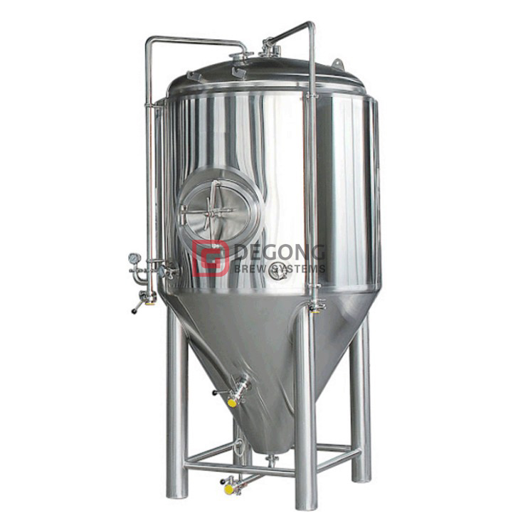 Isolador de poliuretano Double Jacket 10HL fermentador de cerveja em aço inoxidável para venda Califórnia