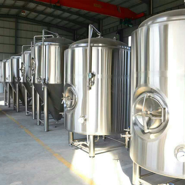 1000L 2 ou 3 Vessel Brewhouse comercial utilizado Beer Equipamentos de Produção