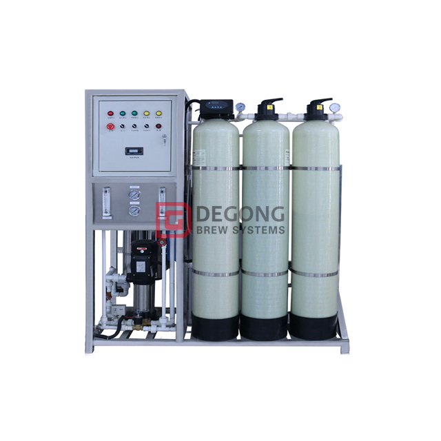 1000LPH Sistema de Osmose Reversa de tratamento de Água de RO de Aço Inoxidável / Purificador de Água para fabricação de cerveja