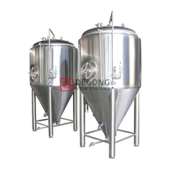 Planta de equipamentos de microcervejaria de cerveja de tanque de fermentação cônica de aço inoxidável 20HL na Austrália