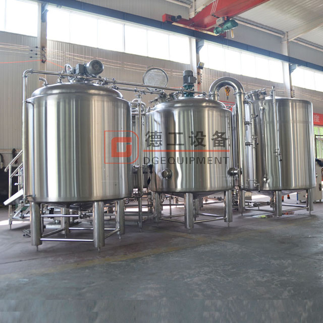 Aço inoxidável vapor 1000L automático Aquecimento personalizado Cerveja Cervejaria Brewhouse / Mash Sistema