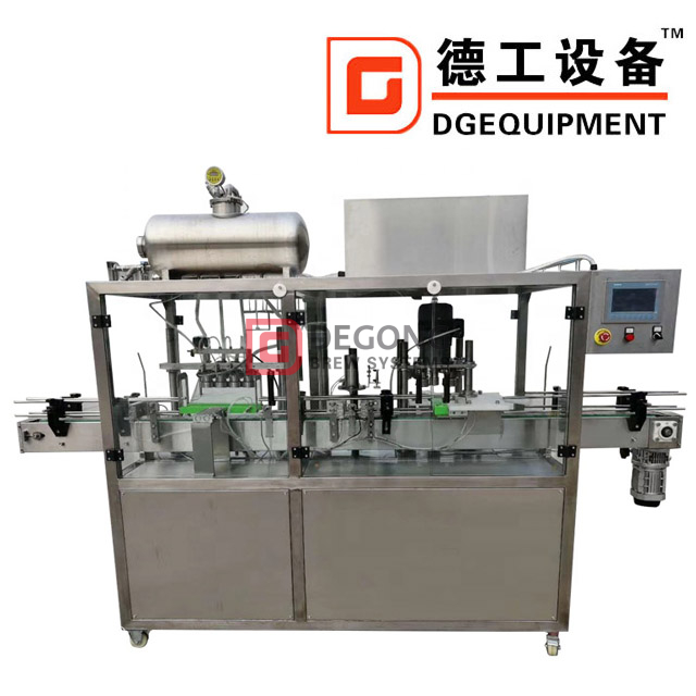 2000 b / h de enchimento de lavagem tampando a máquina de enchimento da cerveja de garrafa de vidro da máquina 3 in1 / linha de enchimento de cerveja para venda