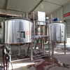 2000L comercial utilizado elétrica e vapor de aquecimento 2 navios Brewhouse Beer Mashing Equipamentos para venda