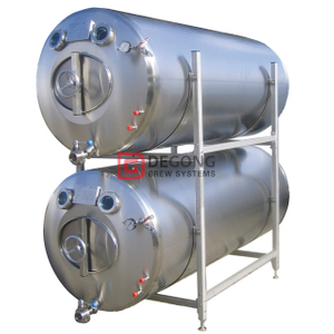 2000L isolado (não isolado) horizontal Beer Brite Tanque Beer Servindo tanque para armazenamento de cerveja / clear
