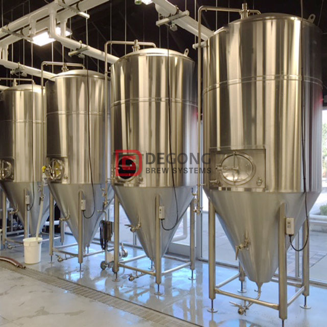 Equipamento customizável novo cónico da cervejaria do fermentador de cerveja 10BBL Jacketed para venda Colômbia
