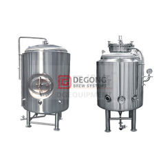 304 aço inoxidável 10BBL Jacketed Brite Beer tanque ou única parede Disponível Cerveja Linha de Produção