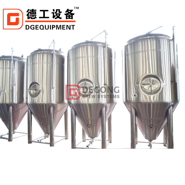 Tanques de fermentação cônica 1000L Equipamento de cerveja artesanal Equipamento de cervejaria Tanque de fermentação de aço inoxidável