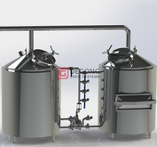 5BBL comercial 2/3 embarcação embarcação cerveja cerveja equipamentos mash tun para venda