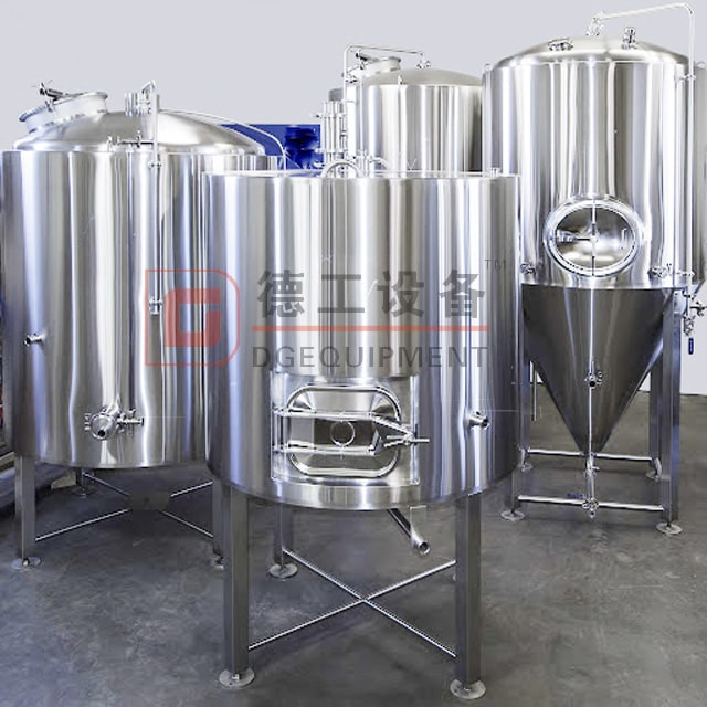 SS Litros de 500 Litros de cerveja cônica, chaleira de hidromassagem e tanque de fermentação, equipamento completo de fabricação de cerveja na Europa