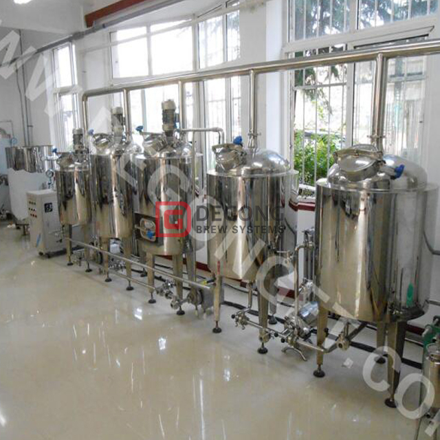 Mini equipamento da cervejaria 100L / 200L para a máquina de fabricação de cerveja de cerveja de aço inoxidável da cervejaria artesanal