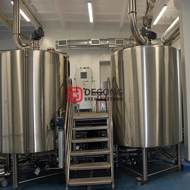 500L Turnkey comercial de 3 embarcações Equipamento de fabricação de cerveja de cerveja para venda