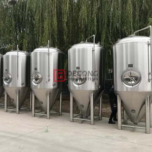 Os fermentadores industriais da cervejaria 2000L de aço inoxidável personalizaram o equipamento da cerveja para a venda