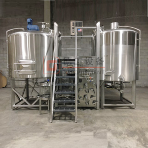 10BBL Aquecimento A Vapor Três Embarcações Cerveja Brewhosue Usado Comercial Equipamento Cervejaria Completa