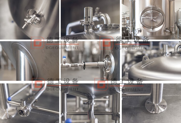 acess&oacute;rios do tanque de cerveja brilhante