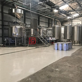 Linha de produção de aço inoxidável comercial da cerveja do equipamento da cervejaria 2000L para a venda