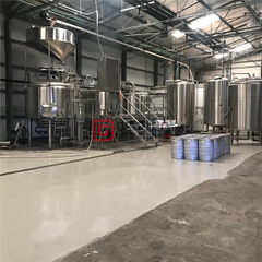 Linha de produção de aço inoxidável comercial da cerveja do equipamento da cervejaria 2000L para a venda