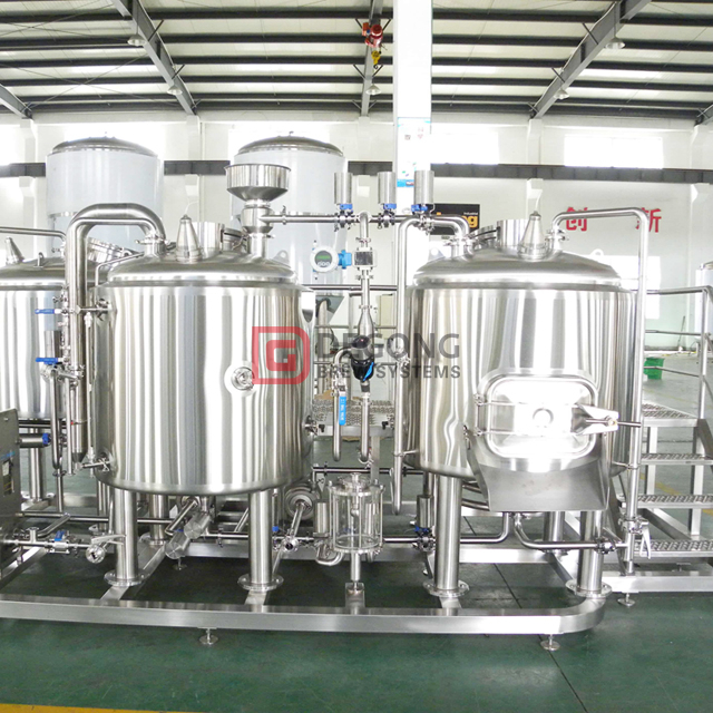 5BBL Craft Brewery Beer Stailess Steel Micro Equipamento de fabricação de cerveja com aquecimento elétrico e a vapor
