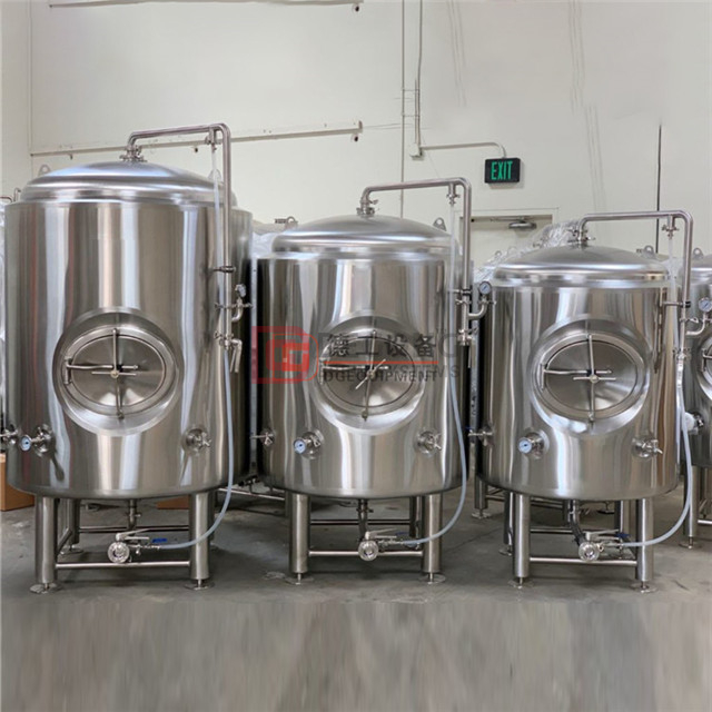 Tanques de fermentação de cerveja 1000L para venda Parede dupla britânica e recipiente de fermentação isobárico com sopro