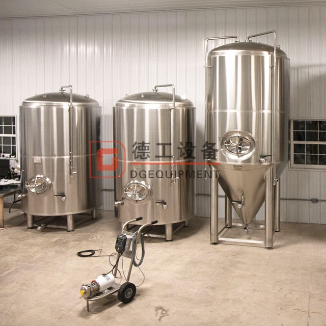 Equipamento de aço inoxidável comercial da cervejaria da cerveja do ofício 10BBL com isolação