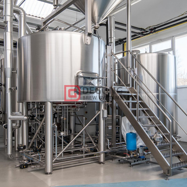 PED Certificada 20HL equipamento de fabricação de cerveja de cerveja SUS304 de aquecimento a vapor para uso comercial