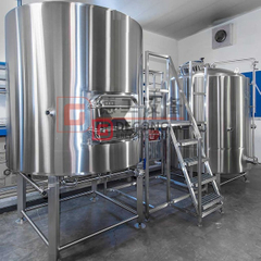 A cervejaria comercial de aço inoxidável semi-automática 10BBL / brewpub pessoal usou o equipamento da cervejaria da cerveja