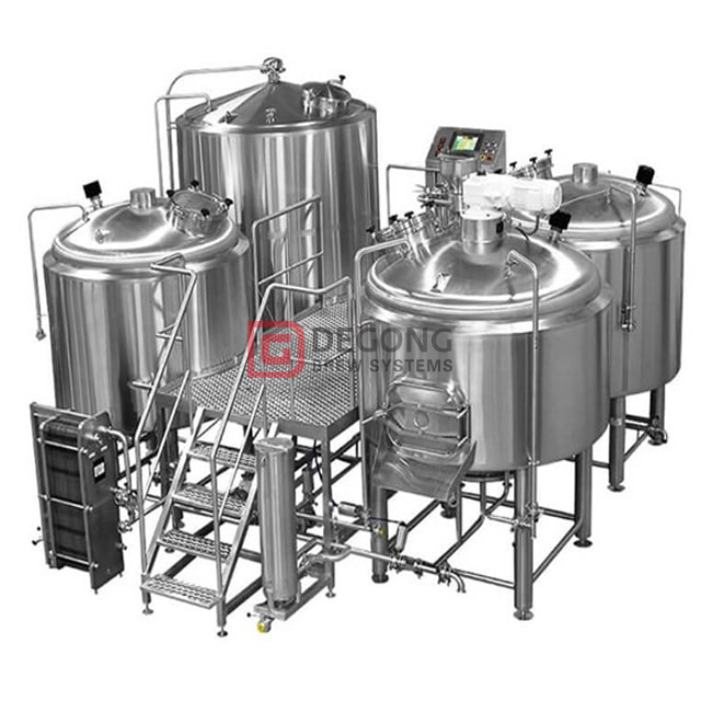 Equipamento comercial da cerveja 10BBL / 20BBL CE / TUV Certificação parede dupla equipamento pequeno / médio / grande da cervejaria para venda