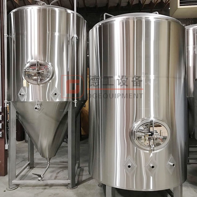 5BBL 10BBL 15BBL 20BBL craft Tanque de cerveja brilhante Tanque de maturação com jaqueta Popular na América do Sul