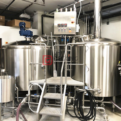 500L micro equipamento automatizado da fabricação de cerveja de cerveja de 2/3 embarcações para o brewpub / hotel / restaurante