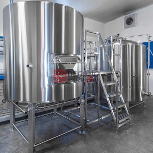 Equipamento de aço inoxidável usado comercial da fabricação de cerveja da cerveja dos tanques de mistura Mash Lauter da chaleira 10HL